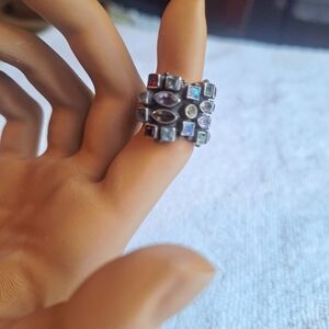 Vintage Circa 1990s Natural Multi Gemstone